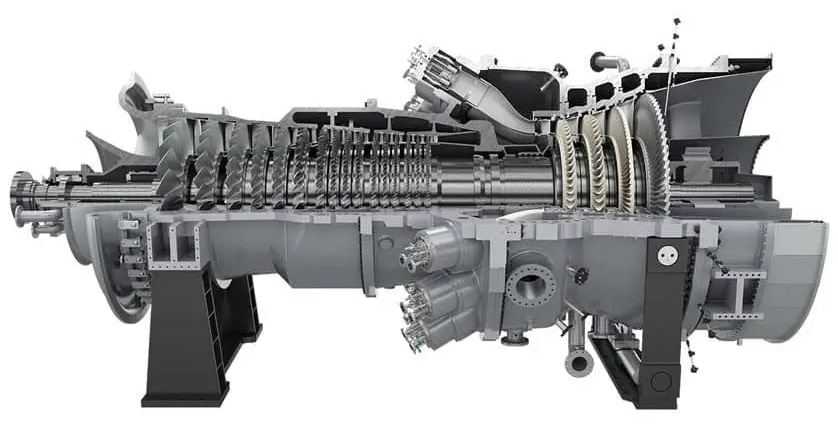 Siemens Sgt6 5000f 501f Gas Turbine