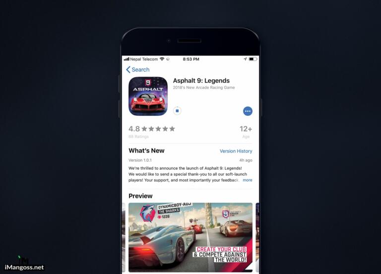 asphalt 9 legends iOS