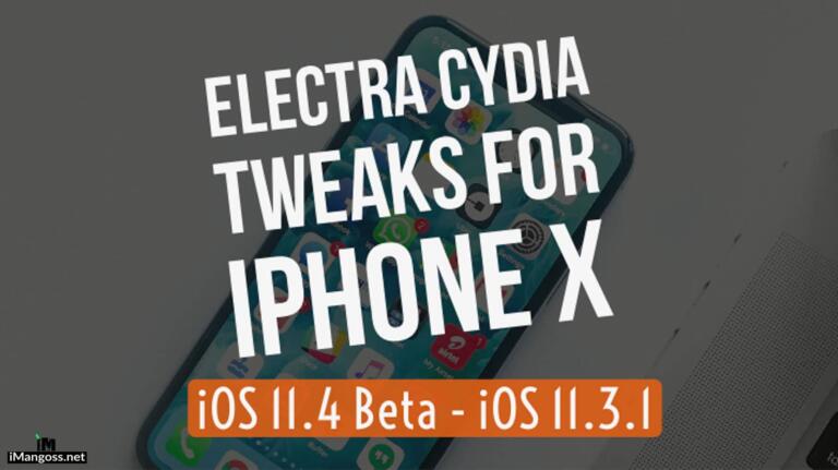 electra cydia tweaks for iPhone X