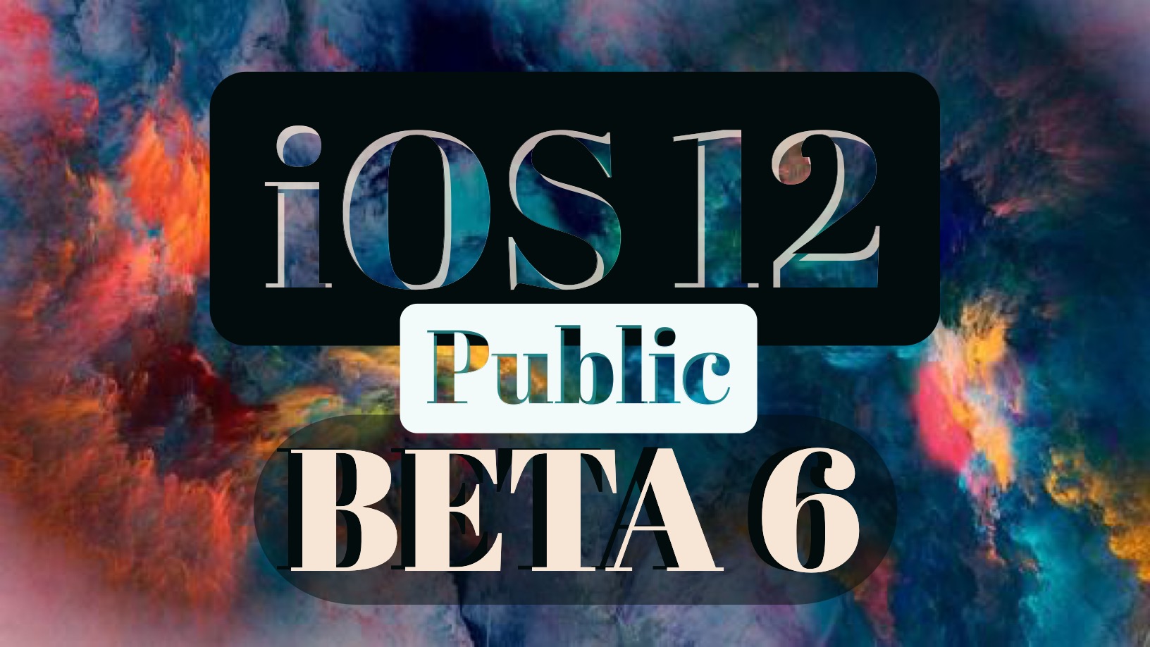 iOS 12 Public Beta 6
