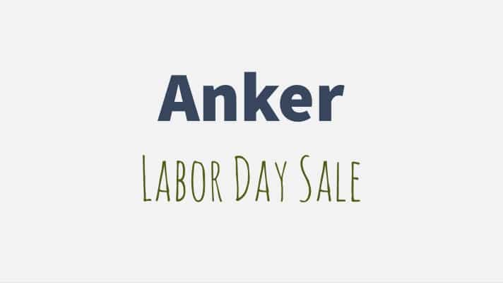 anker labor day sale