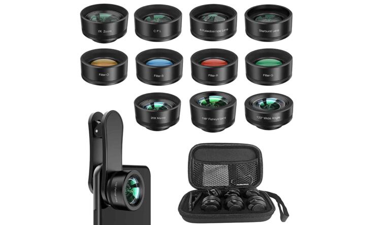 11 in 1 iphone lens kit