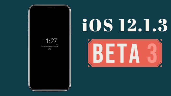 iOS 12.1.3 Beta 3