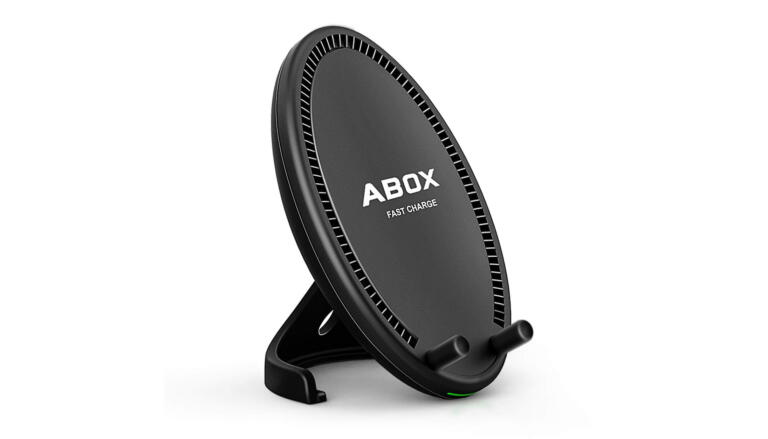 ABOX Qi Wireless Charging Pad Stand with Cooling Fan
