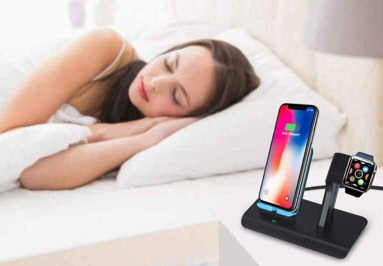 ASPECTEK 2 in 1 wireless charger