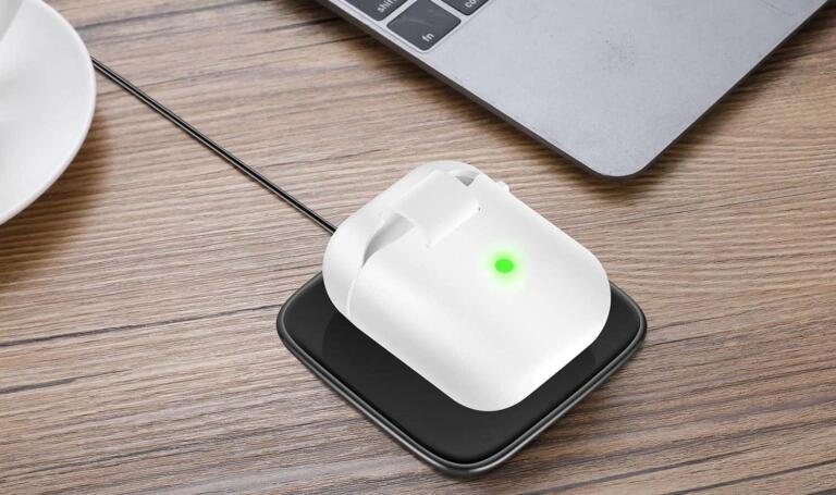 Add wireless charging to airpods